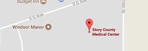 Story County Medical Center Google Map